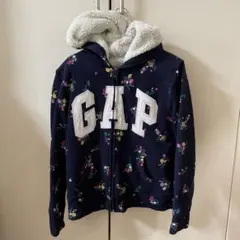 GAP Kids 花柄パーカー Mサイズ
