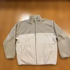 UNIQLO XL ベージュ フリースジャケット