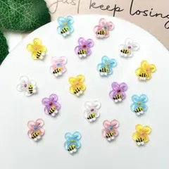ハチ ネイルパーツ 30個 まとめ売り みつばち ネイパ デコパ ミニパーツ