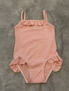 プチバトー ストライプ ベビー水着