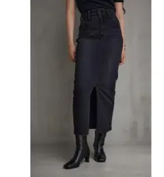 AZUL by moussy ブラック ハイウエスト スカート Lサイズ