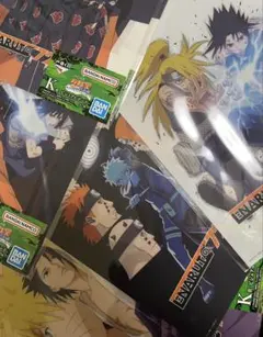 NARUTO一番くじ K賞 ビジュアルボード 6枚