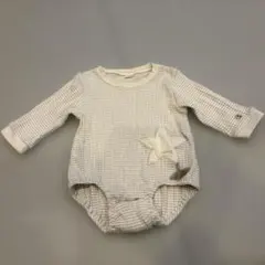 バースデイ cottoli ベビーロンパース 細ボーダー 70cm