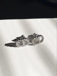 Dior CD ロゴ ピアス スタッドピアス