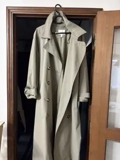 H&M ベージュ トレンチコート XL