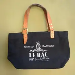 期間限定値下　UNITED BAMBOO LE BAC トートバッグ ブラックのサムネイル
