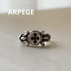 ARPEGE（アルページュ）　シルバー クロスモチーフ リング