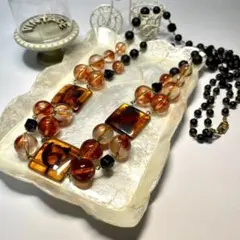 ヴィンテージアクセサリー★デザインネックレス