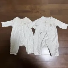 アカチャンホンポ　赤ちゃん本舗　ロンパース　くま　パンダ　60cm