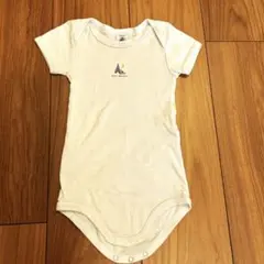 プチバトー PETIT BATEAU 12ヶ月 74cm 半袖ロンパース