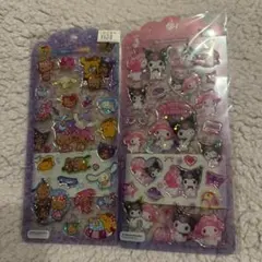 正規品 ドロップジュリーシール サンリオキャラクターズ マイメロディ クロミ