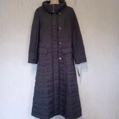 POSIV セルファーレ　ロングコート　38　黒色