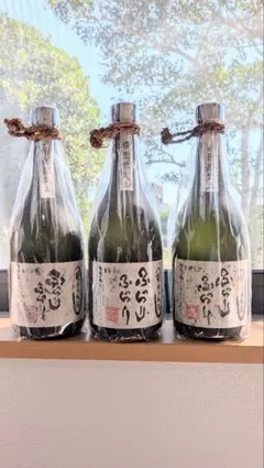 本格焼酎【限定原酒 妻】720ml 3本組・岩倉酒造場 磨りガラス＋クリア
