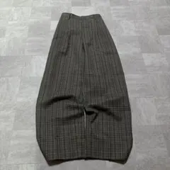00s Glen Check Wide Slacks Cityboy modeのサムネイル