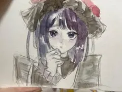 手描き アナログ イラスト レゼ ファンアート - メルカリ