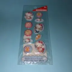 【レトロ・レア】SANRIO ハローキティ・エンジェルキティ ぷくぷくシール