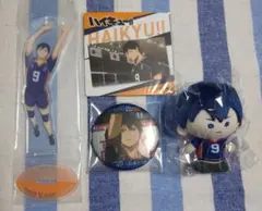 ハイキュー!! 影山飛雄 烏野 グッズ まとめ kinokos めじるし 5点
