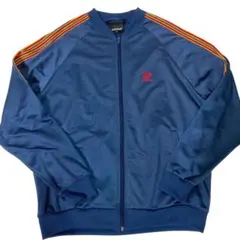 【送料無料】adidas ネイビー ATPジャージ トレフォイル ビンテージ