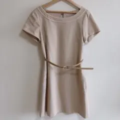 ★限定価格《美品・即購入OK》フォーマルワンピース(ベルト付き)