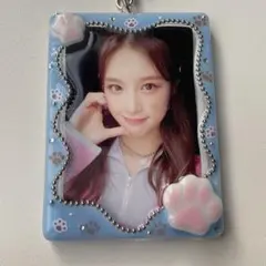 トレカキーホルダー　韓国　トレカ　レジン　デコ　硬質　ケース　トレカケース　n2