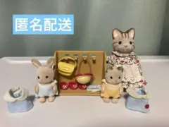 【中古】シルバニアファミリー 人形セット