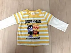 アンパンマン 重ね着風 長袖Tシャツ80サイズ