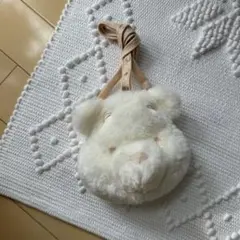 プーさん パスケース コインケース 白 ディズニー