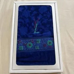 YVES SAINT LAURENT ウォッシュタオル ハンカチ ネイビーのサムネイル