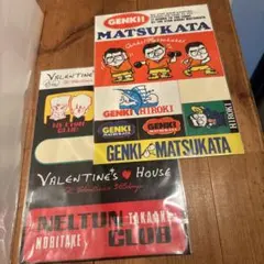 VALENTINE'S HOUSE & MATSUKATA ステッカー　当時物