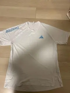 adidas ADIZERO ホワイト Tシャツ