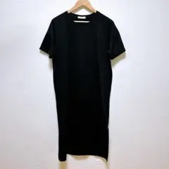 ☆ AMERICAN HOLIC (F) 半袖 ロング ワンピース ブラック