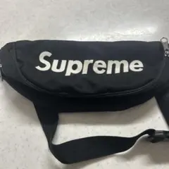 Supreme ブラック ボディバッグ・ウエストポーチ　シュプリーム