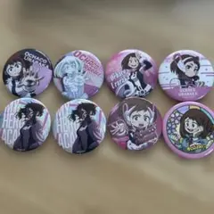 僕のヒーローアカデミア 麗日お茶子 缶バッジ 7種セット