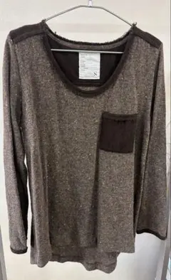 RNA Inc. ブラウンニット長袖トップス