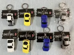 頭文字 D バッシングテールキーホルダー　INITIALＤ　8個セット