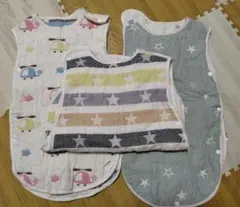 ベビー ガーゼスリーパー 3枚セット