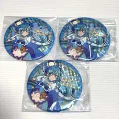 YESプリキュア5GOGO！キュアアクア 水無月かれん缶バッチとカード