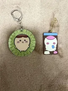 ちいかわ　ラメアクリルキーホルダー4 キャラパキくりまんじゅう