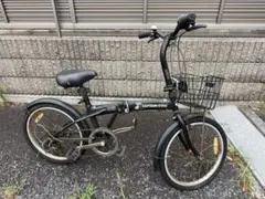 未使用16インチ】折りたたみ自転車 6段変速 フル装備（簡易工具・鍵