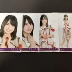 増田三莉音 乃木坂46 ビリヤニ 封入 生写真 ４種 コンプ
