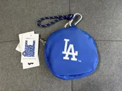 MLB ドジャース　エコバッグ ポーチ付き　メジャーリーグのサムネイル