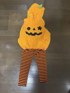 ハロウィンコスプレ かぼちゃセット１〜5歳