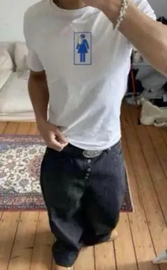 スケートボードTシャツ ホワイト