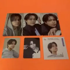 藤牧京介　INI PULSE 封入トレカ　ステッカー　6種コンプ