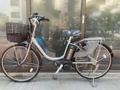 中古電動自転車 ヤマハ PASナチュラ 24インチ シルバー 横浜 №10032 中古電動自転車 ヤマハ PASナチュラ 24インチ シルバー 横浜 №10032