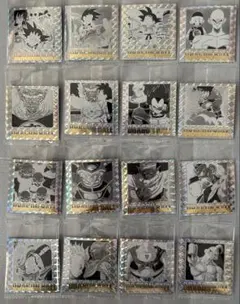 ドラゴンボール40thシールウエハース　第一弾　シール　16枚セット