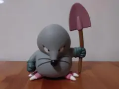 ドラゴンクエスト モンスターフィギュア いたずらもぐら ドラクエ ソフビ