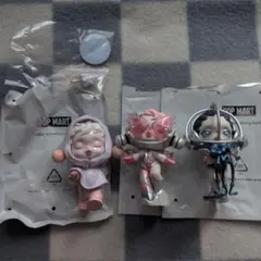 POPMART　SKULLPANDA　フィギュア　3体セット
