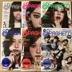 【トレカ無し】LE SSERAFIM SPAGHETTI　COMPACT 6形態