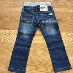 MPS ダークブルー ストレートパンツ